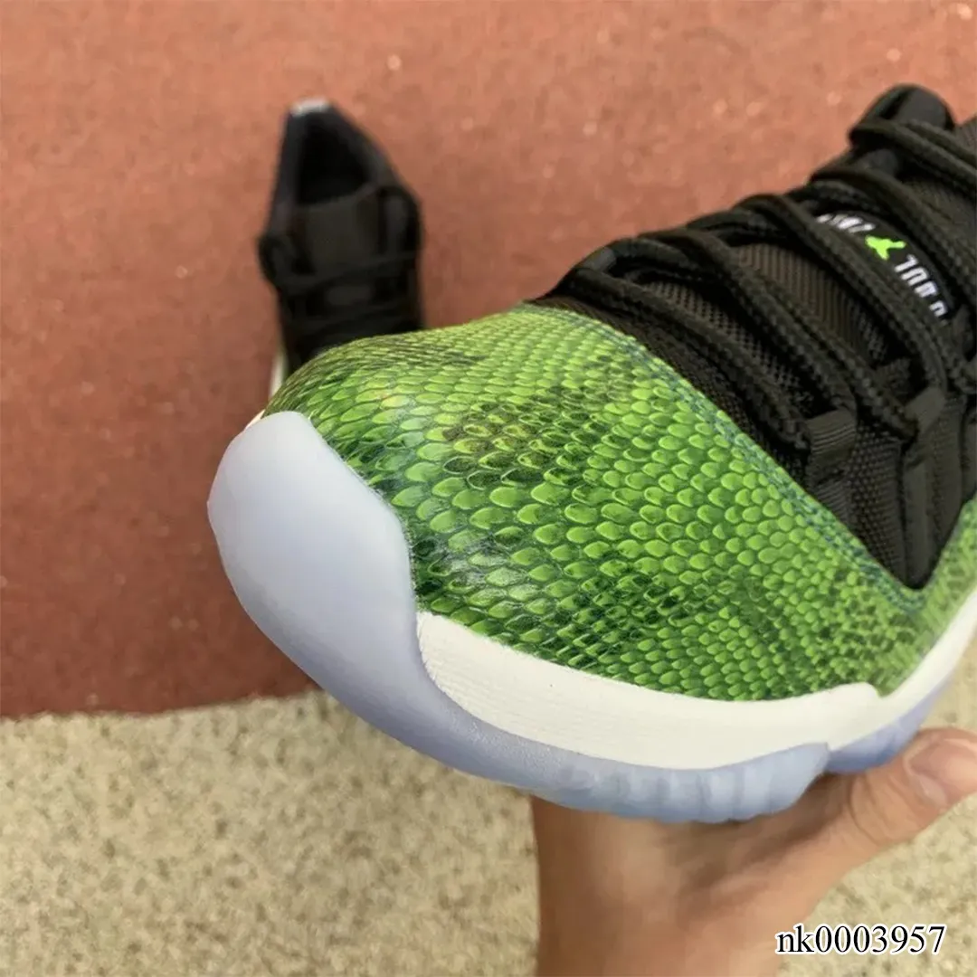 AJ 11 Low Green Snakeskin Shoes Sneakers - nk0003957 - Image 9