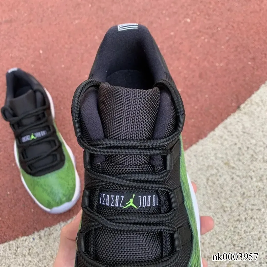 AJ 11 Low Green Snakeskin Shoes Sneakers - nk0003957 - Image 11