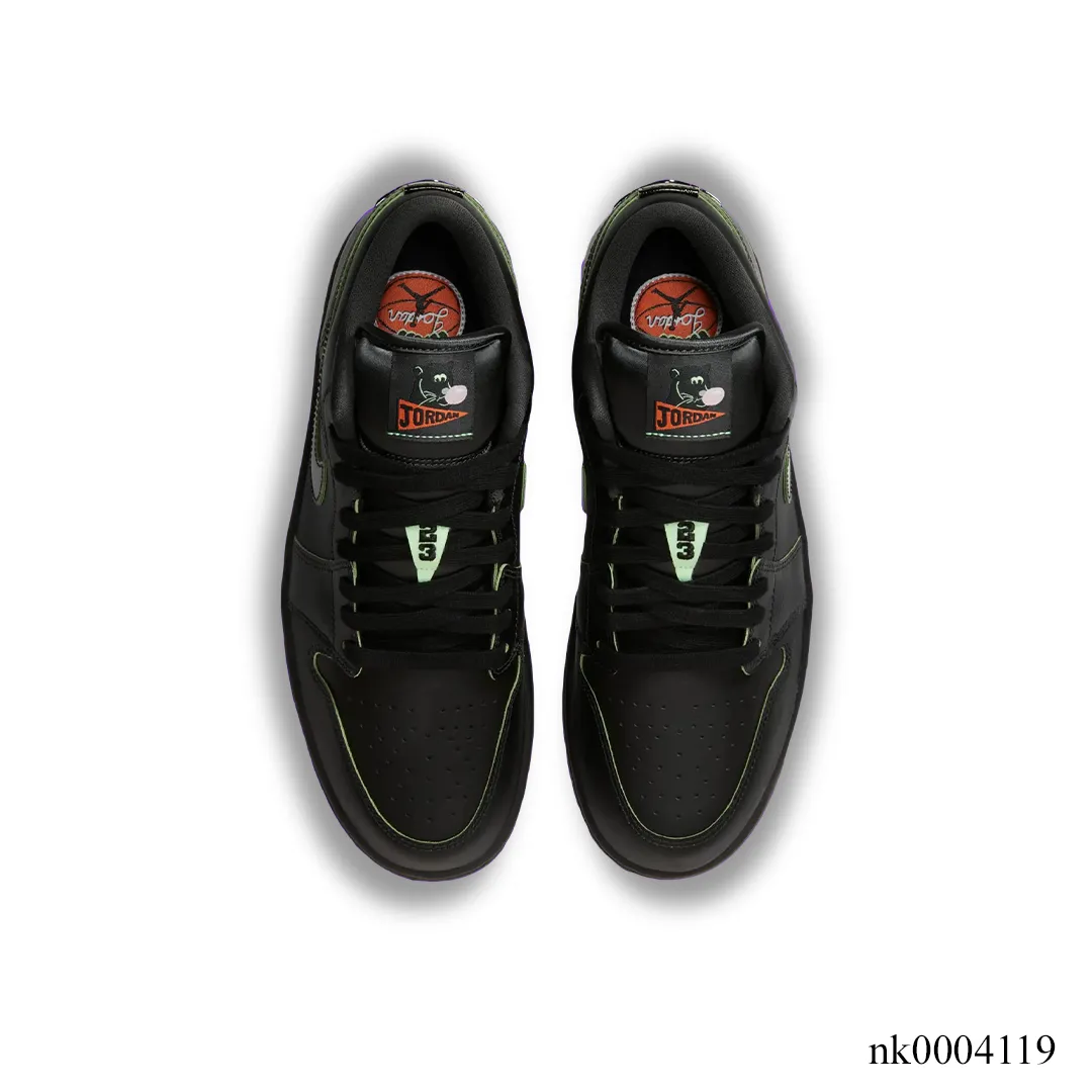 AJ 1 Low Black Cat Shoes Sneakers - nk0004119 - Image 4