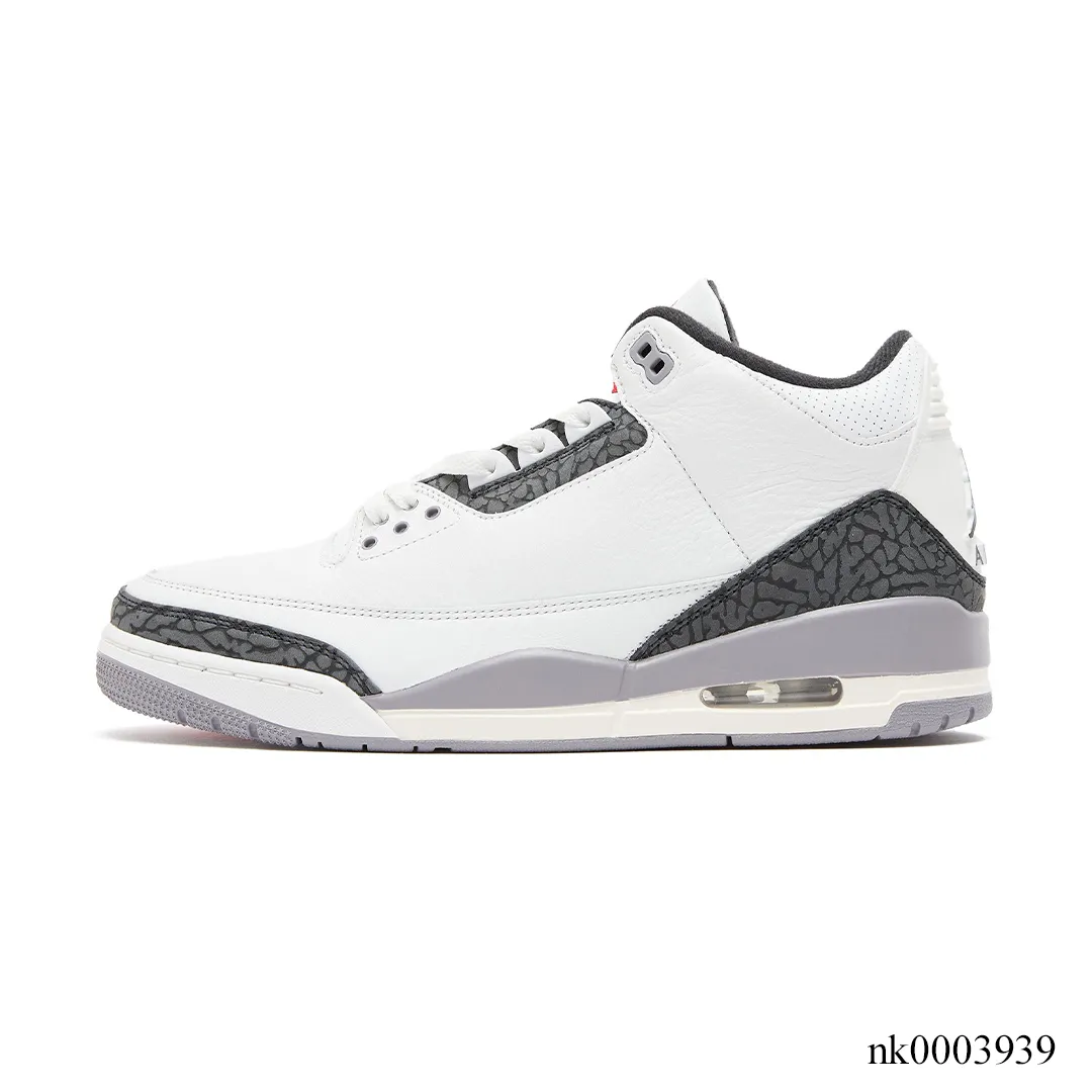 AJ 3 Cement Grey Shoes Sneakers - nk0003939 - Image 2