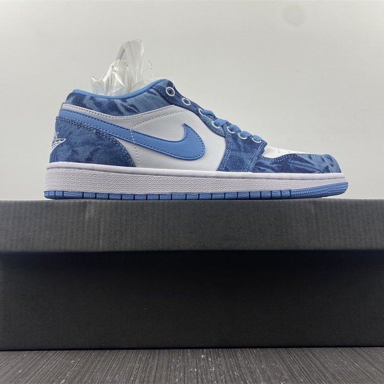 AJ 1 Low Washed Denim Shoes Sneakers - nk0002010 - Image 11