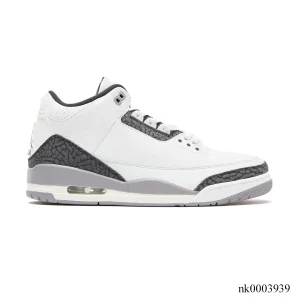 AJ 3 Cement Grey Shoes Sneakers - nk0003939