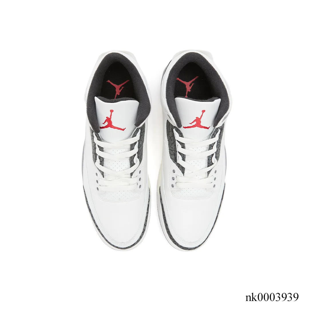 AJ 3 Cement Grey Shoes Sneakers - nk0003939 - Image 4