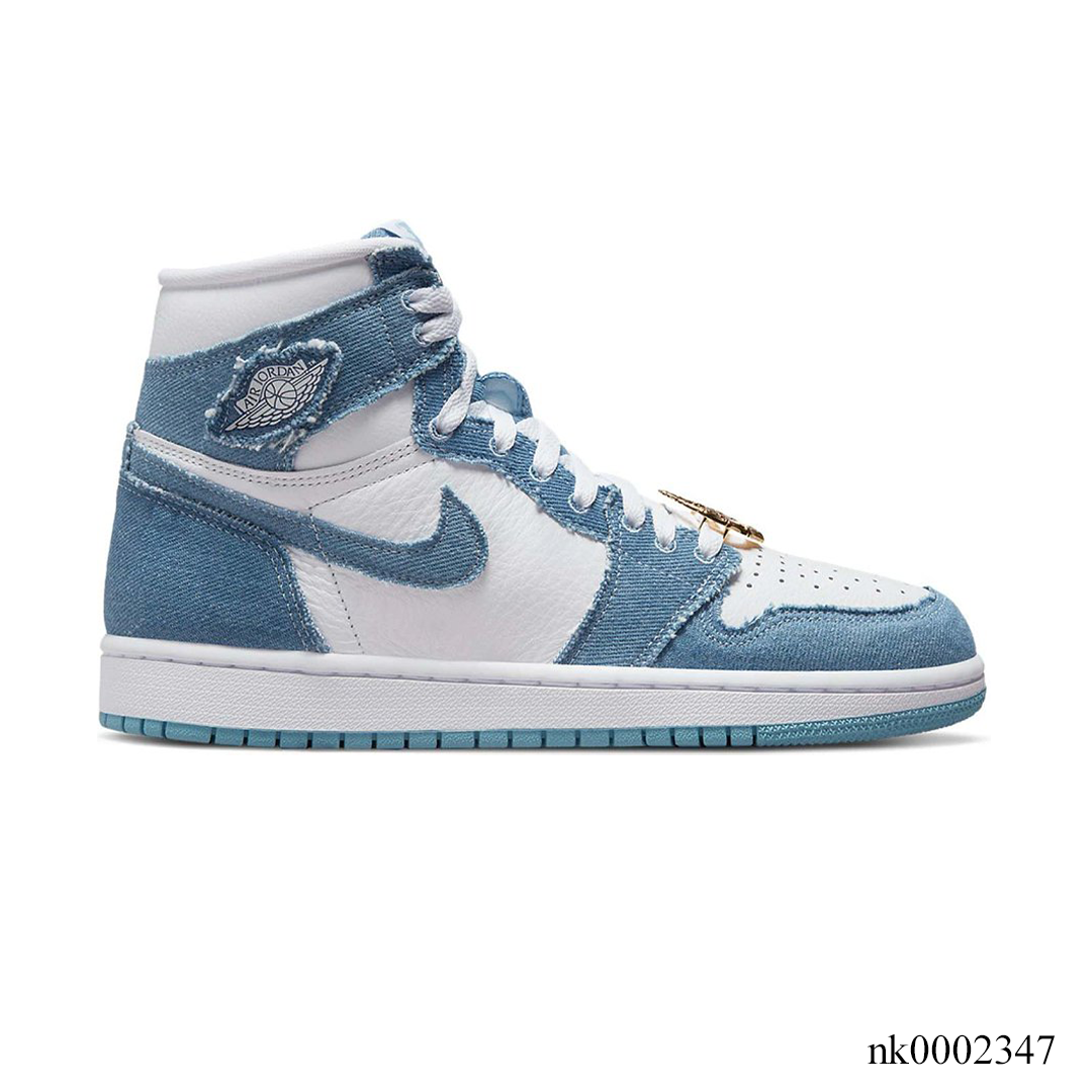 AJ 1 High OG Denim Shoes Sneakers - nk0002347 - Image 2