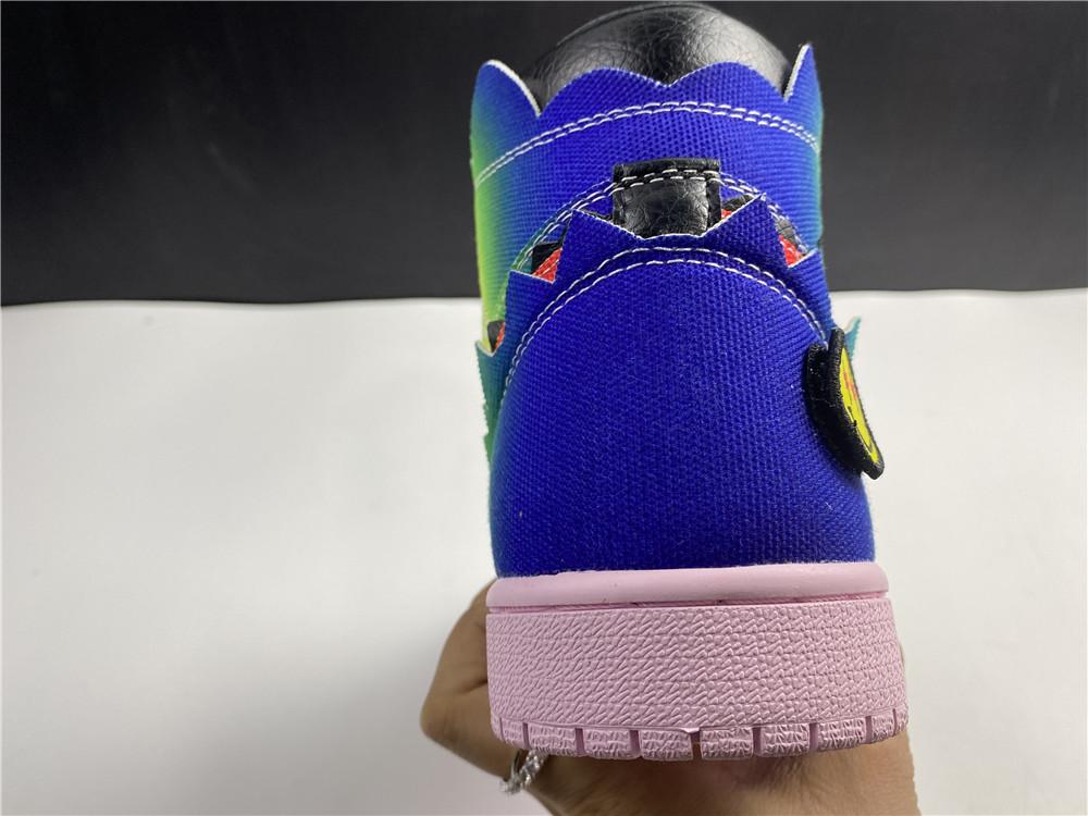 Balvin x AJ 1 High OG Multi Shoes Sneakers - nk0001341 - Image 6