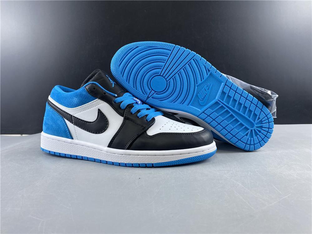 AJ 1 Low Laser Blue Shoes Sneakers - nk0000735 - Image 2