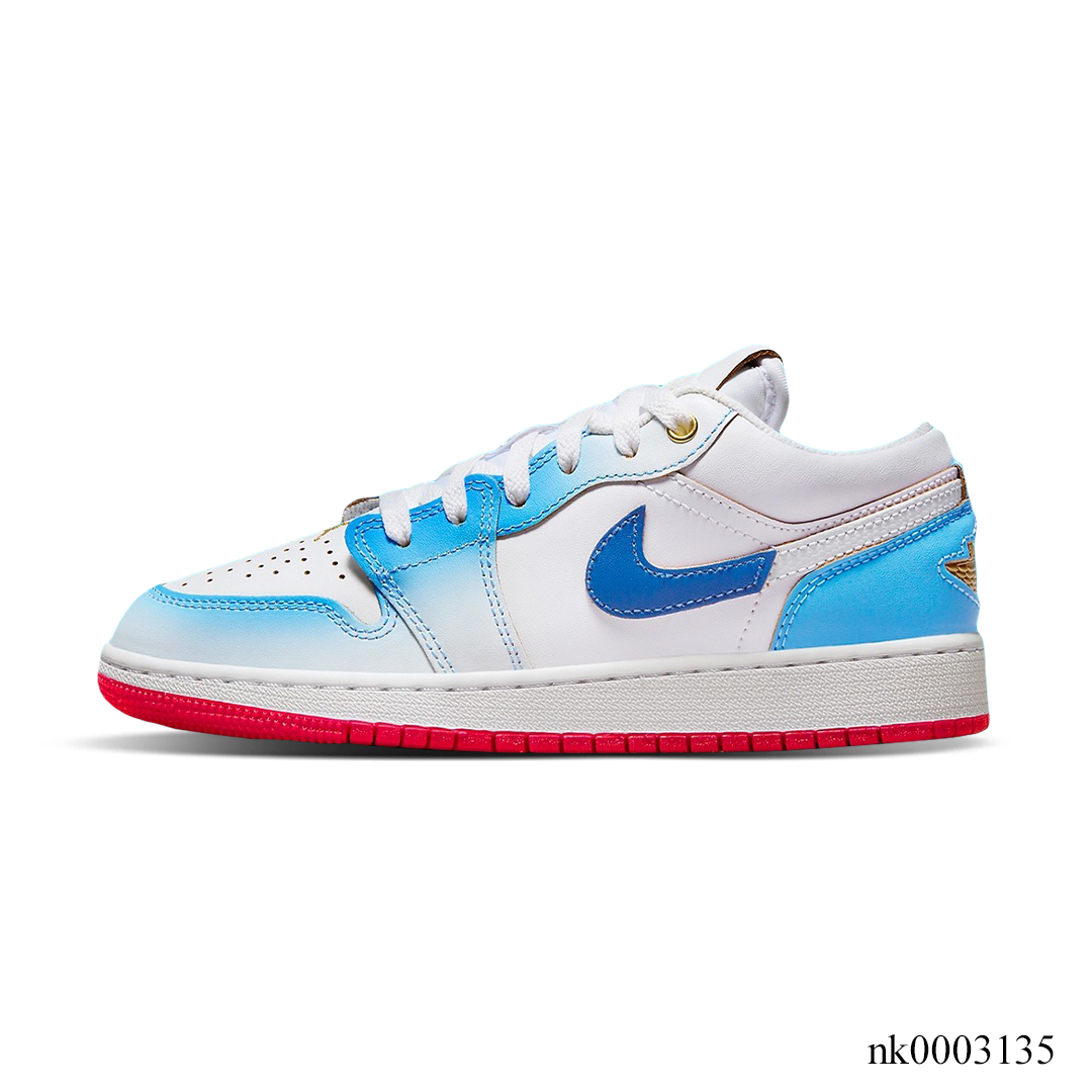 AJ 1 Low SE Blue Gradient Shoes Sneakers - nk0003135 - Image 3