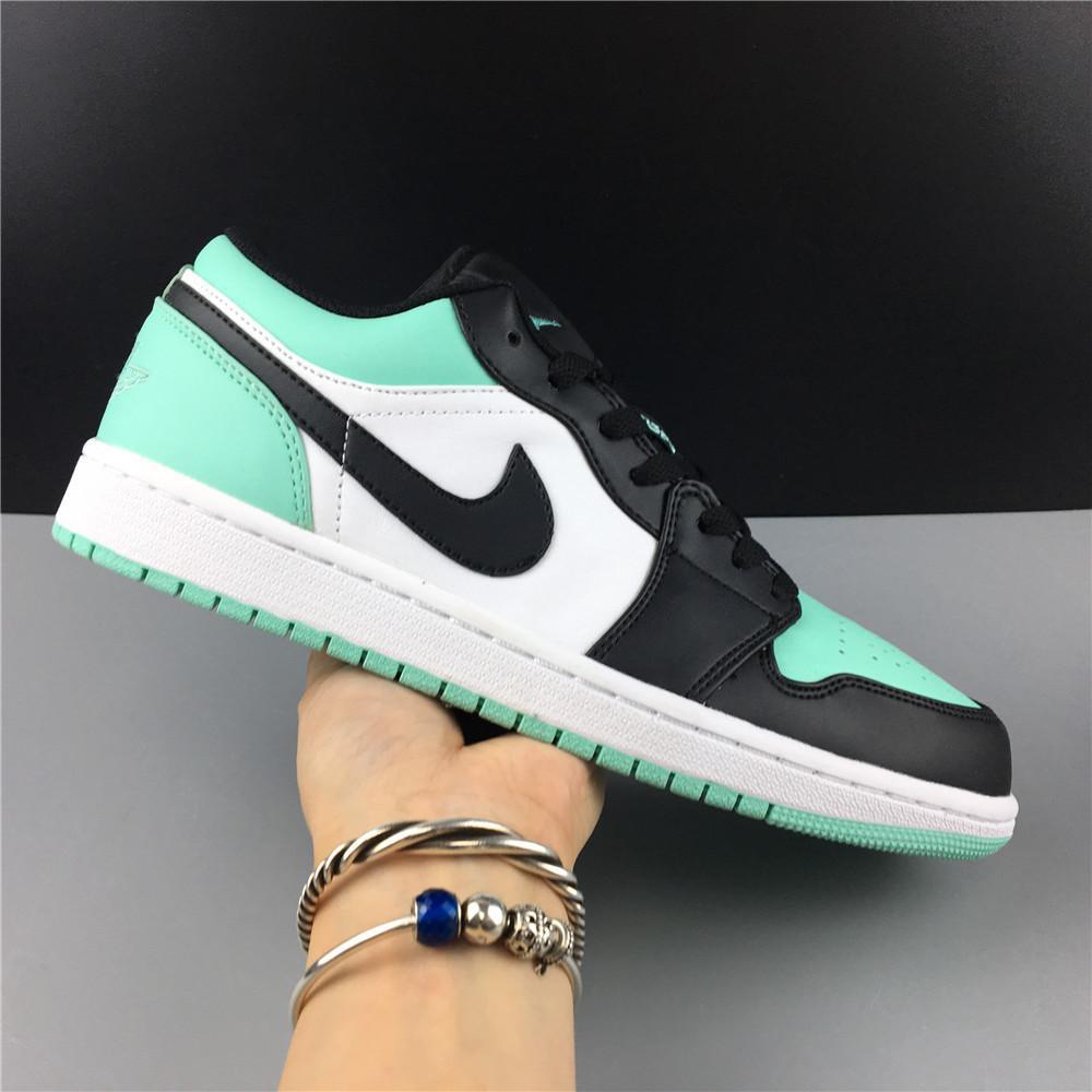 AJ 1 Low Emerald Toe Shoes Sneakers - nk0000142 - Image 4