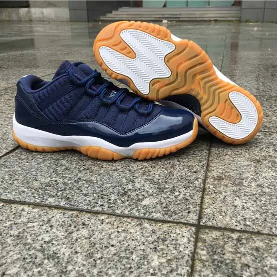AJ 11 Retro Low Navy Gum Shoes Sneakers - nk0004099 - Image 8