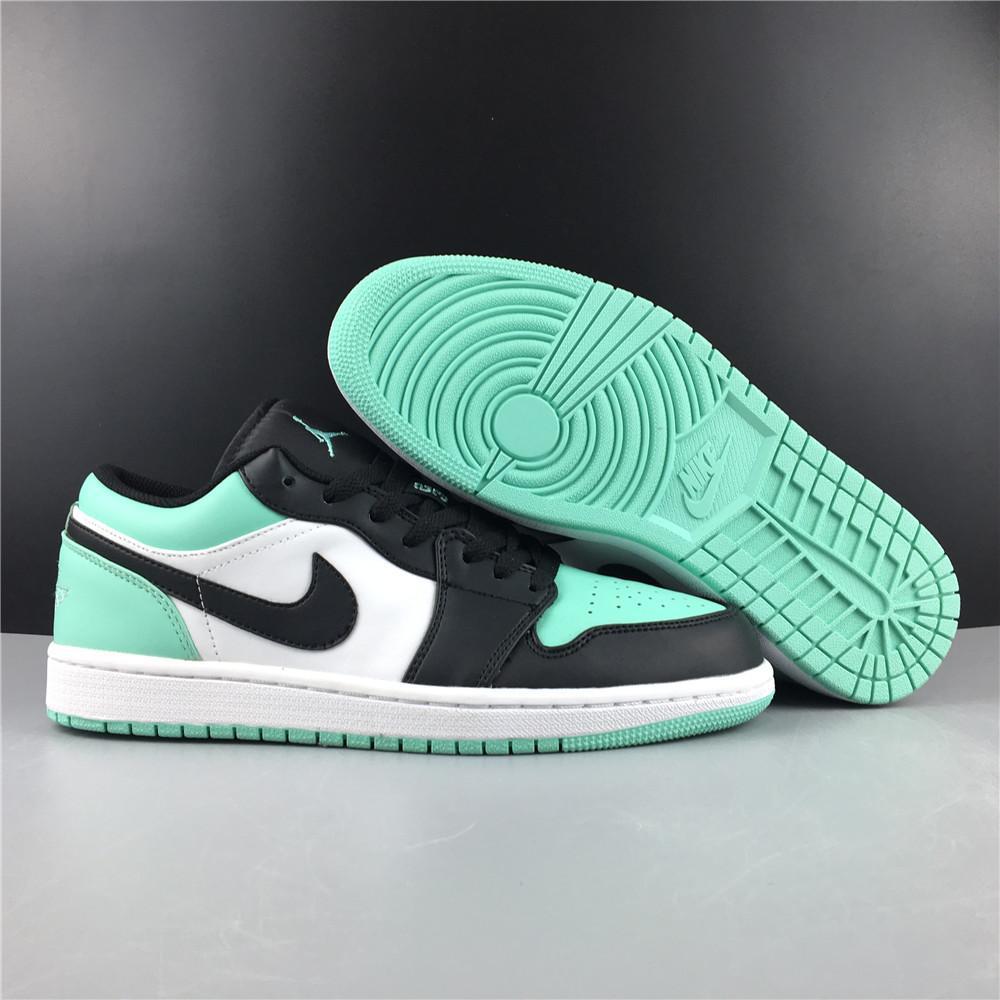 AJ 1 Low Emerald Toe Shoes Sneakers - nk0000142 - Image 6