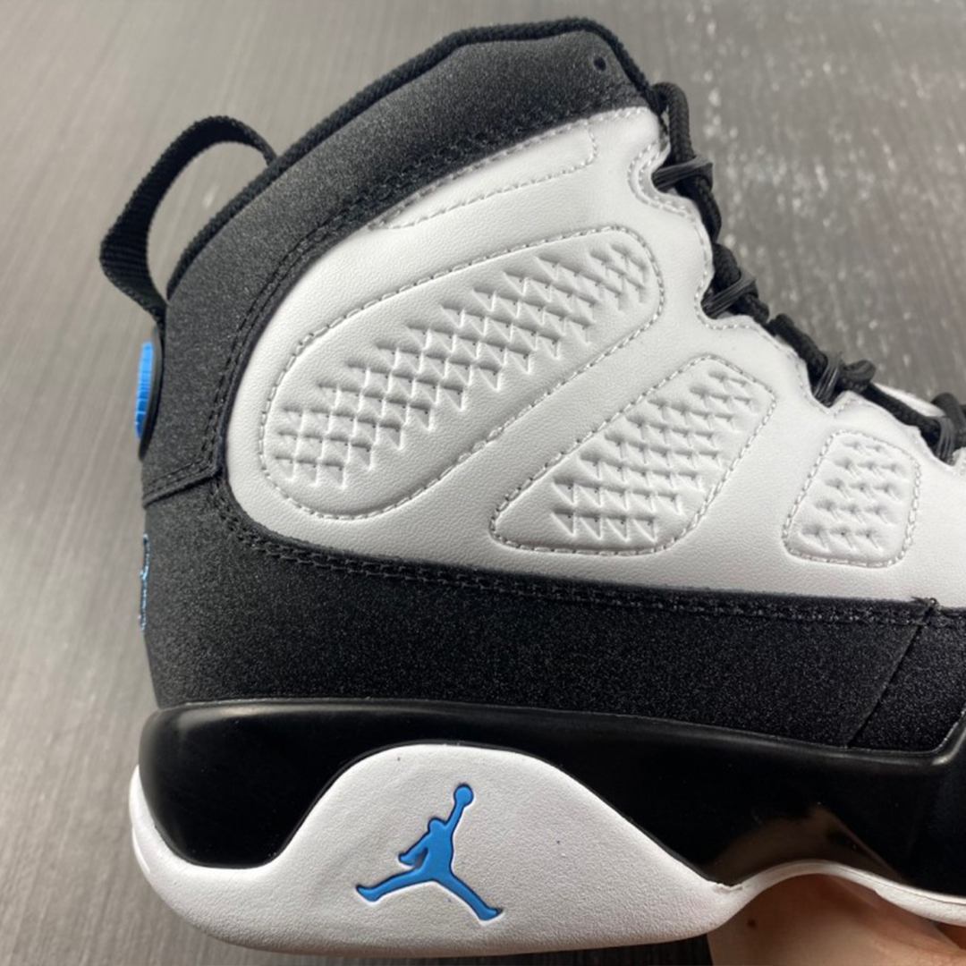 AJ 9 Black University Blue Shoes Sneakers - nk0000819 - Image 9