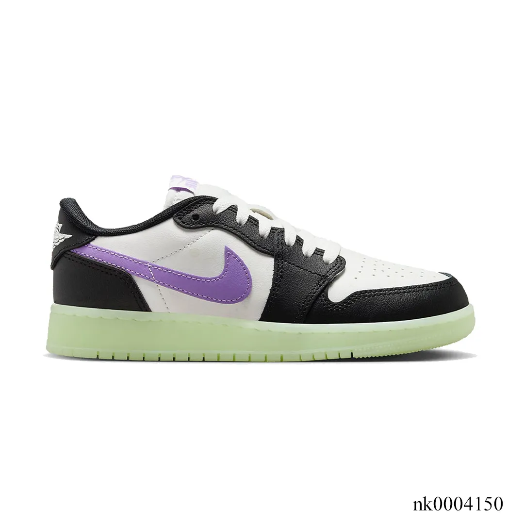 AJ 1 Low Black Raspberry Shoes Sneakers - nk0004150