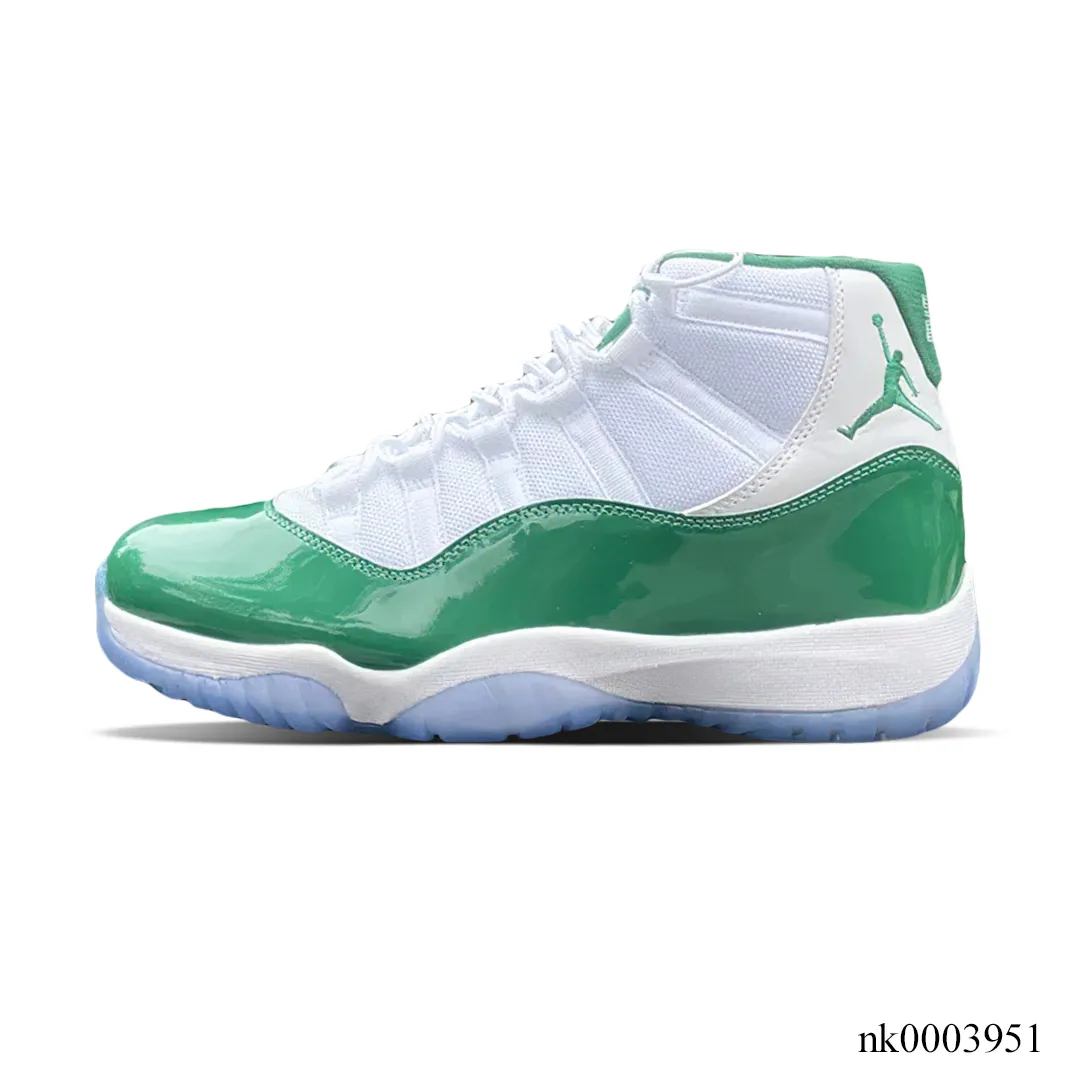 AJ 11 White Green Shoes Sneakers - nk0003951 - Image 2