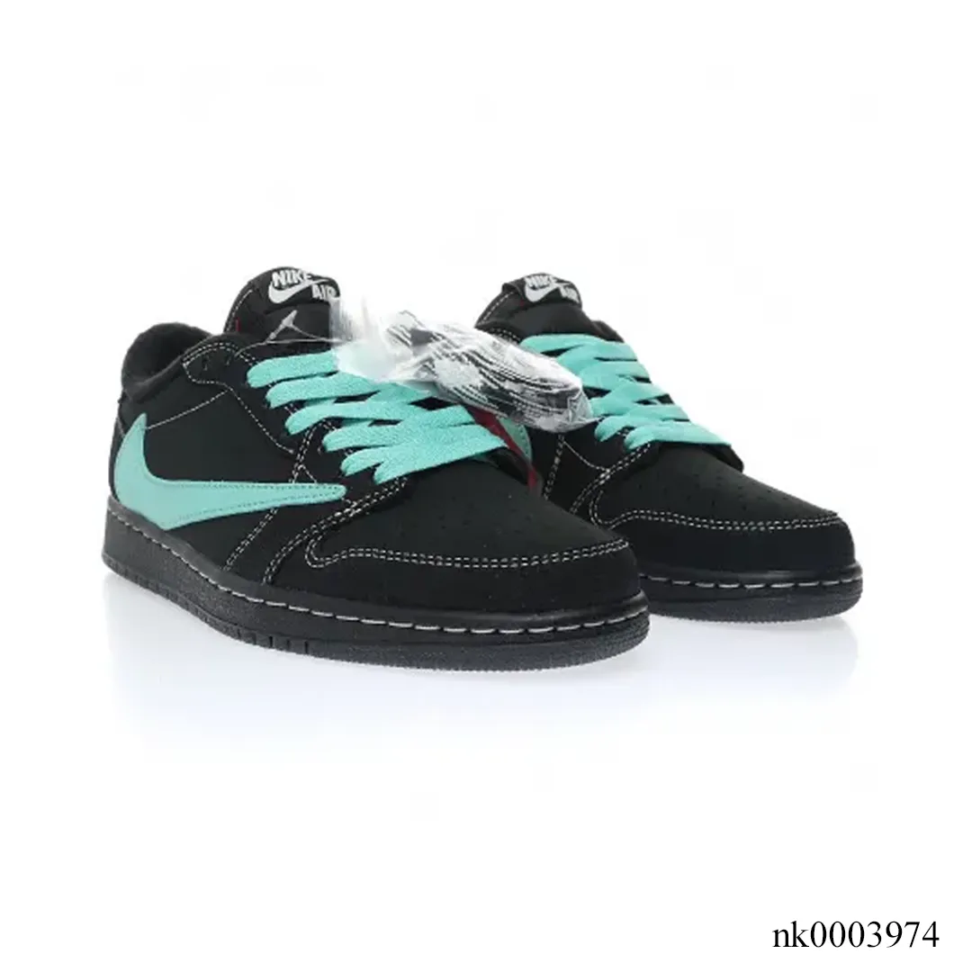 Travis Scott x AJ 1 Low Cyan Black Shoes Sneakers – nk0003974 - Image 3