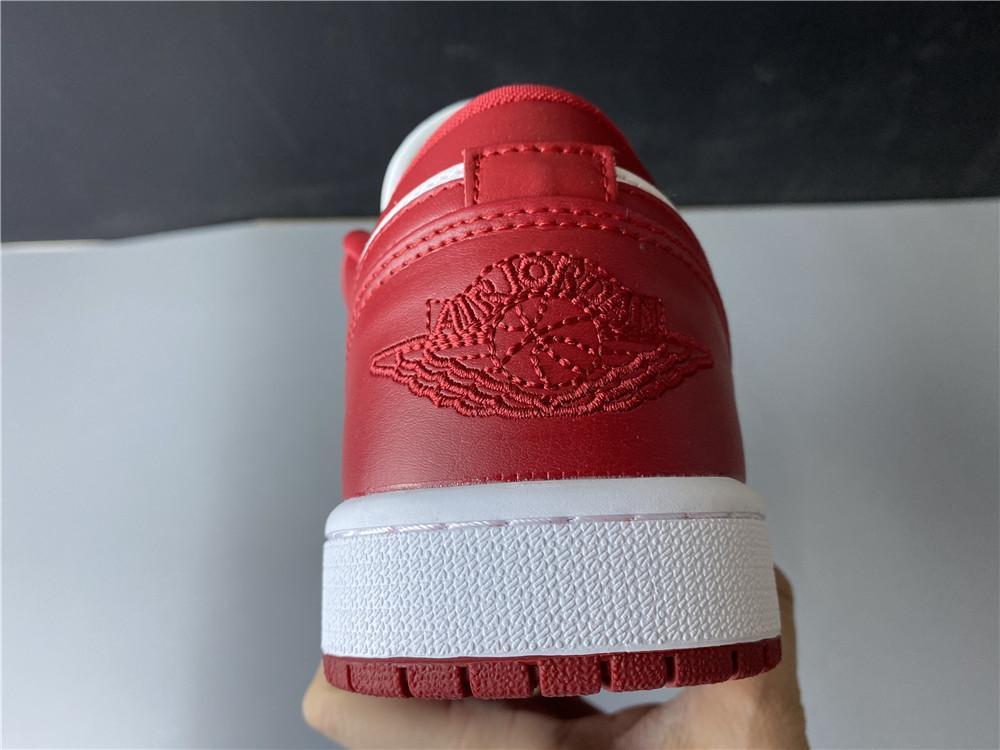 AJ 1 Low Gym Red White Shoes Sneakers - nk0000748 - Image 9
