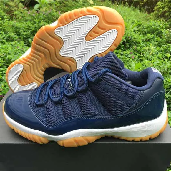 AJ 11 Retro Low Navy Gum Shoes Sneakers - nk0004099 - Image 10