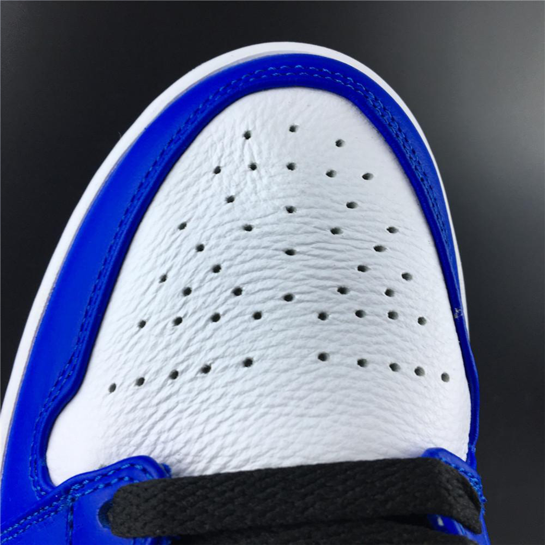 AJ 1 Low Hyper Royal Orange Peel Shoes Sneakers - nk0000141 - Image 7