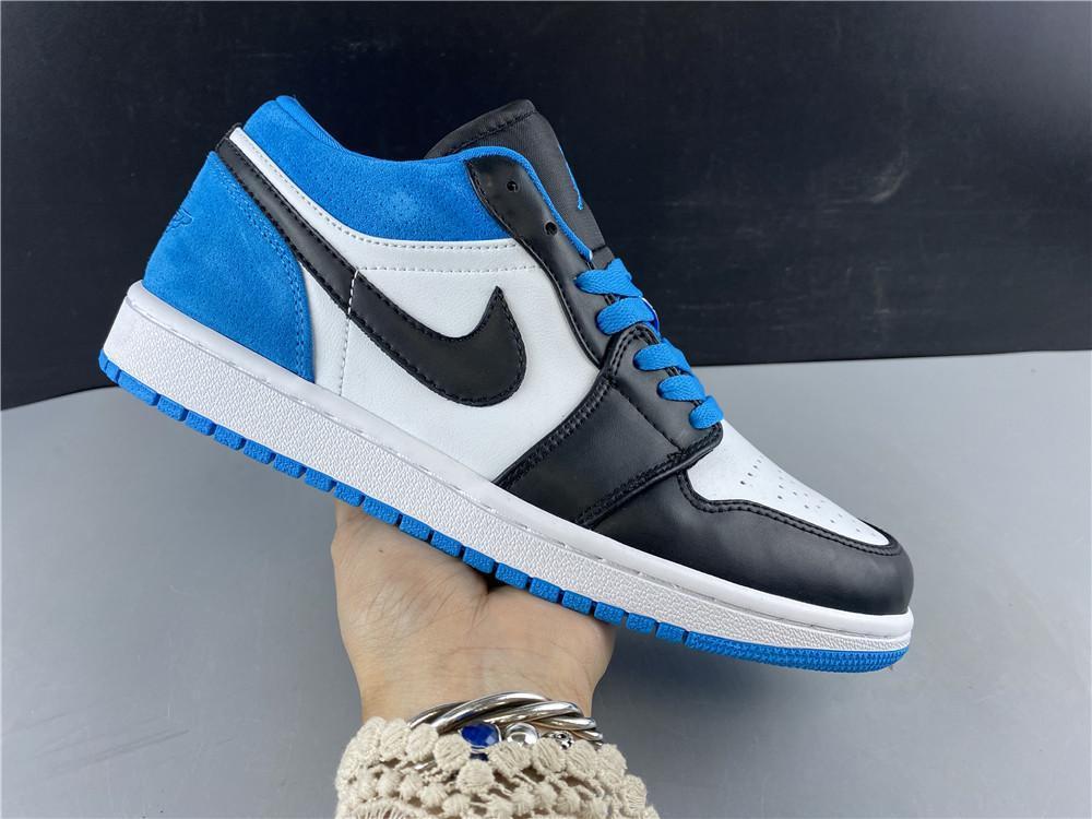 AJ 1 Low Laser Blue Shoes Sneakers - nk0000735 - Image 3