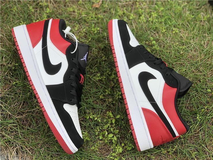 AJ 1 Low Black Toe Shoes Sneakers - nk0000732 - Image 9