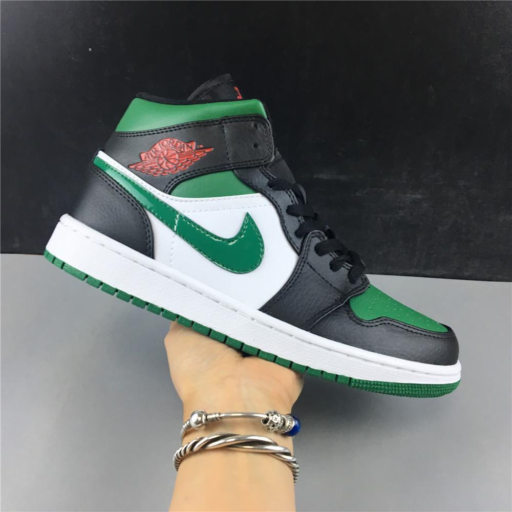 AJ 1 Mid Green Toe Shoes Sneakers - nk0000120 - Image 2