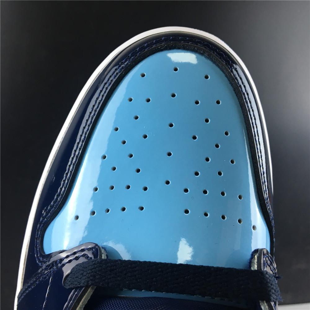 AJ 1 Retro High UNC Patent Shoes Sneakers - nk0000111 - Image 9