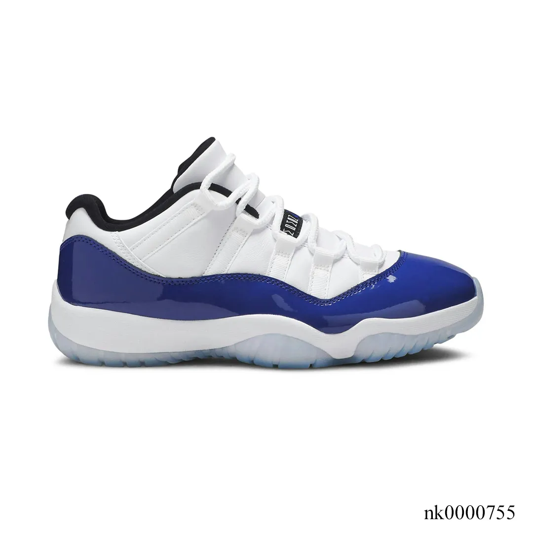 AJ 11 Retro Low White Concord Shoes Sneakers - nk0000755