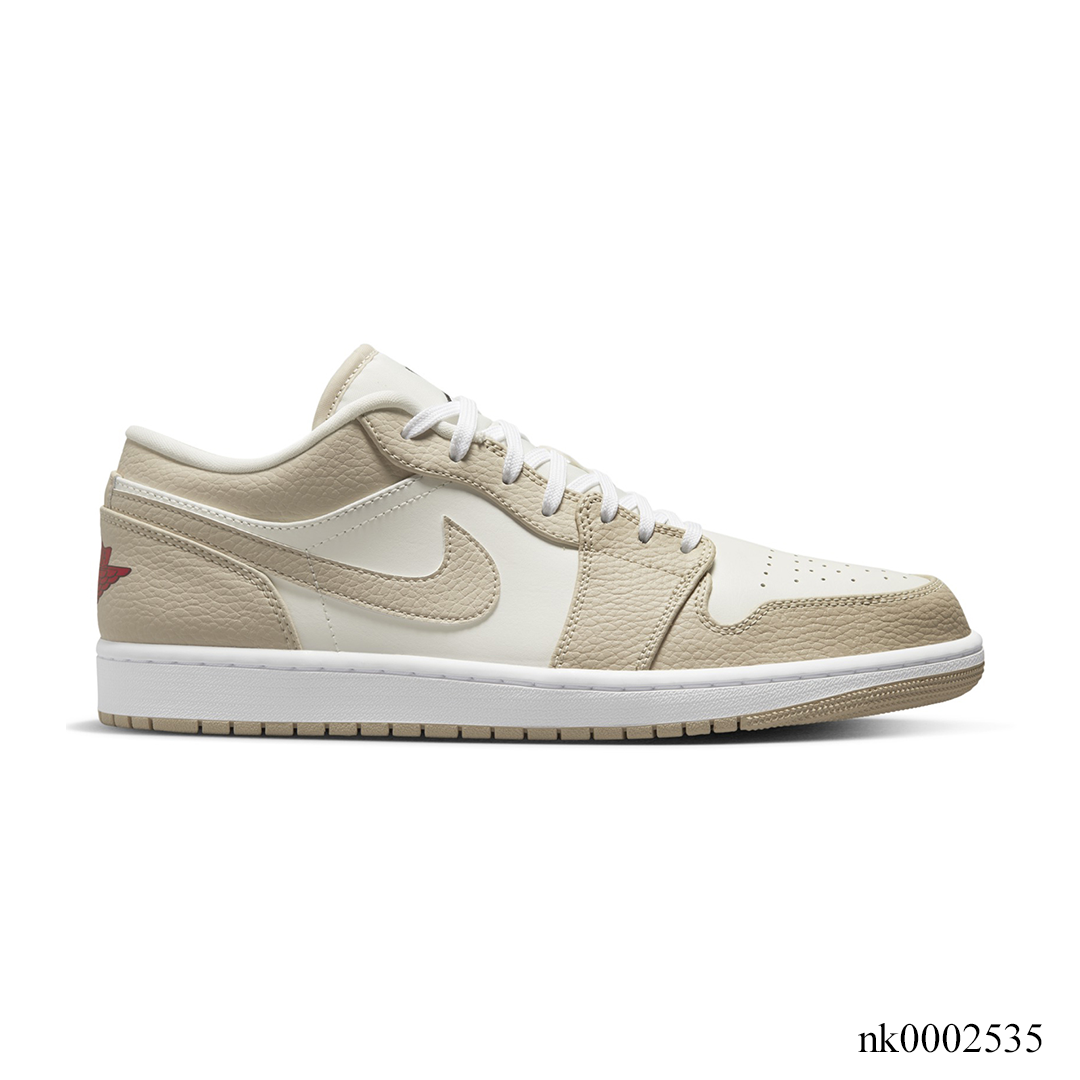 AJ 1 Low SE Sail Rattan University Red Shoes Sneakers - nk0002535 - Image 2
