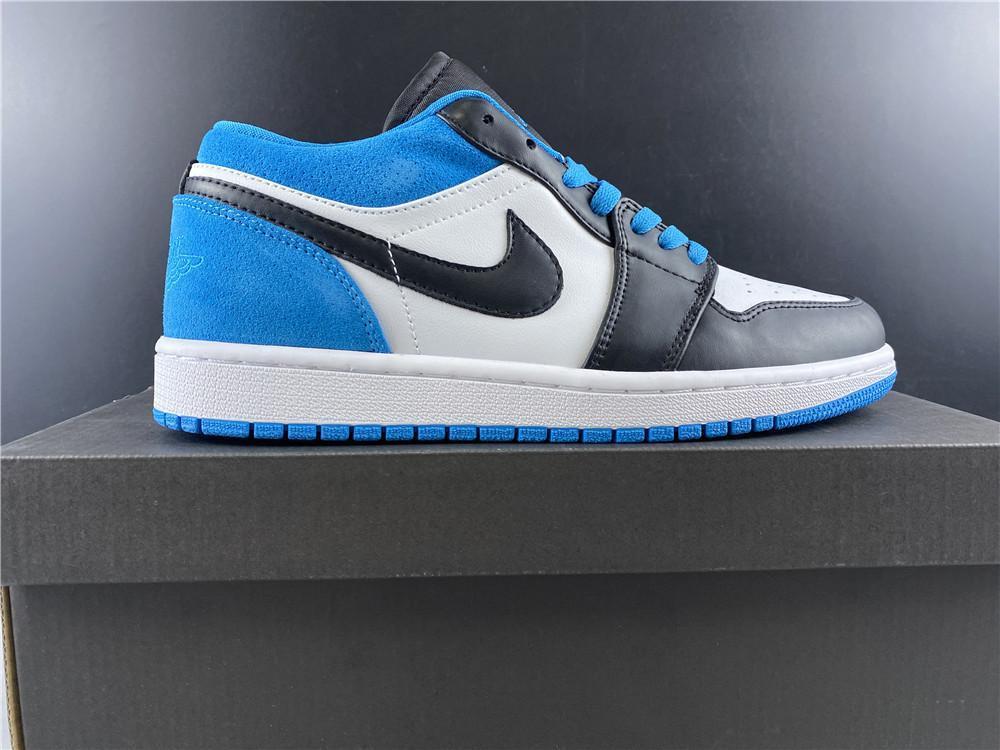 AJ 1 Low Laser Blue Shoes Sneakers - nk0000735 - Image 4
