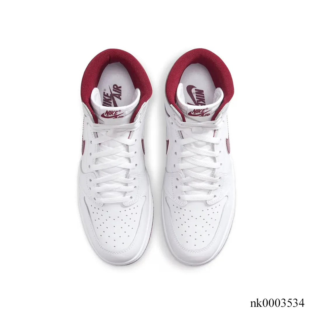 AJ 1 High 85 Metallic Burgundy Shoes Sneakers - nk0003534 - Image 4