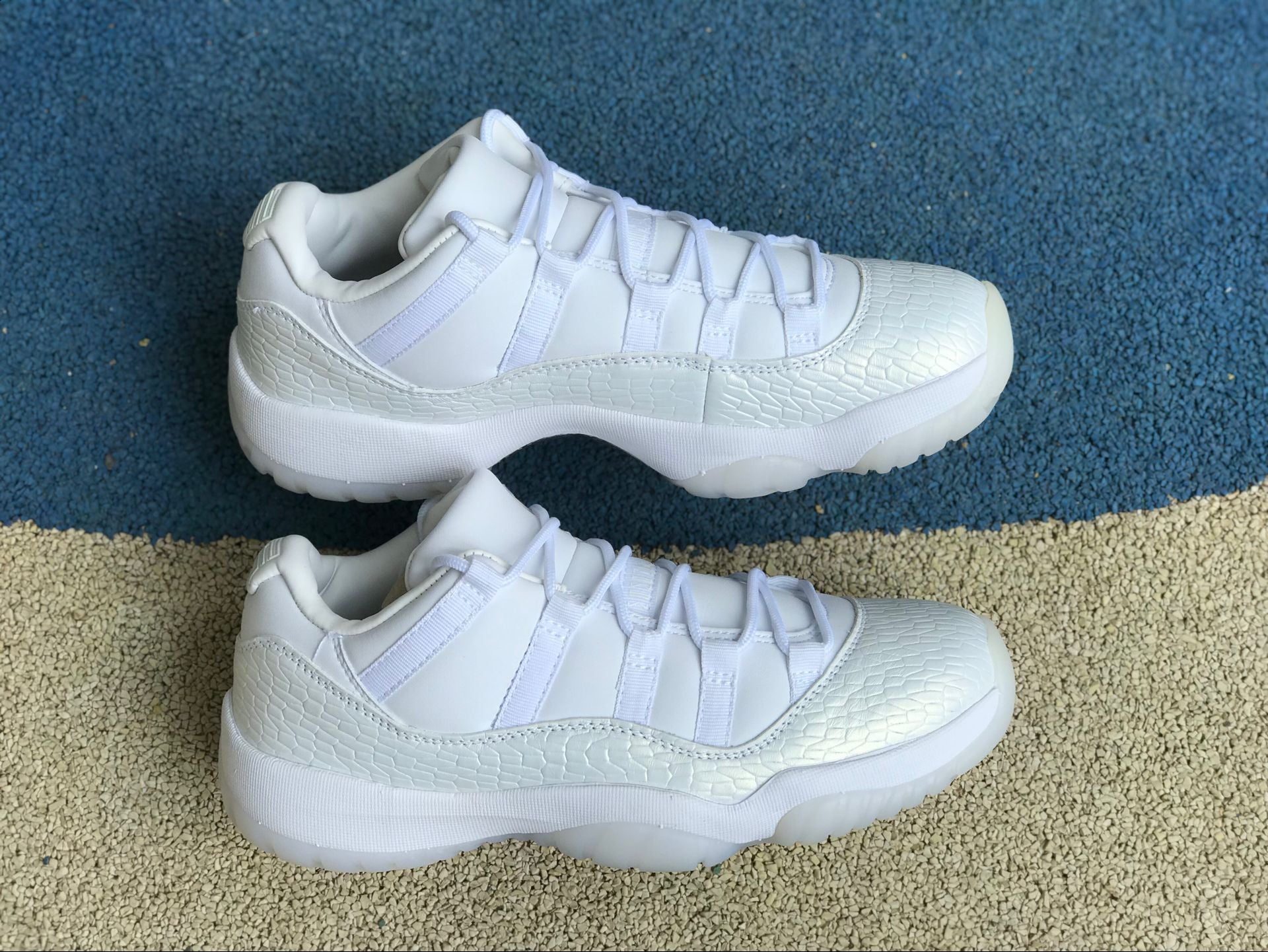 AJ 11 Retro Low Heiress Pure Platinum Shoes Sneakers - nk0000615 - Image 12