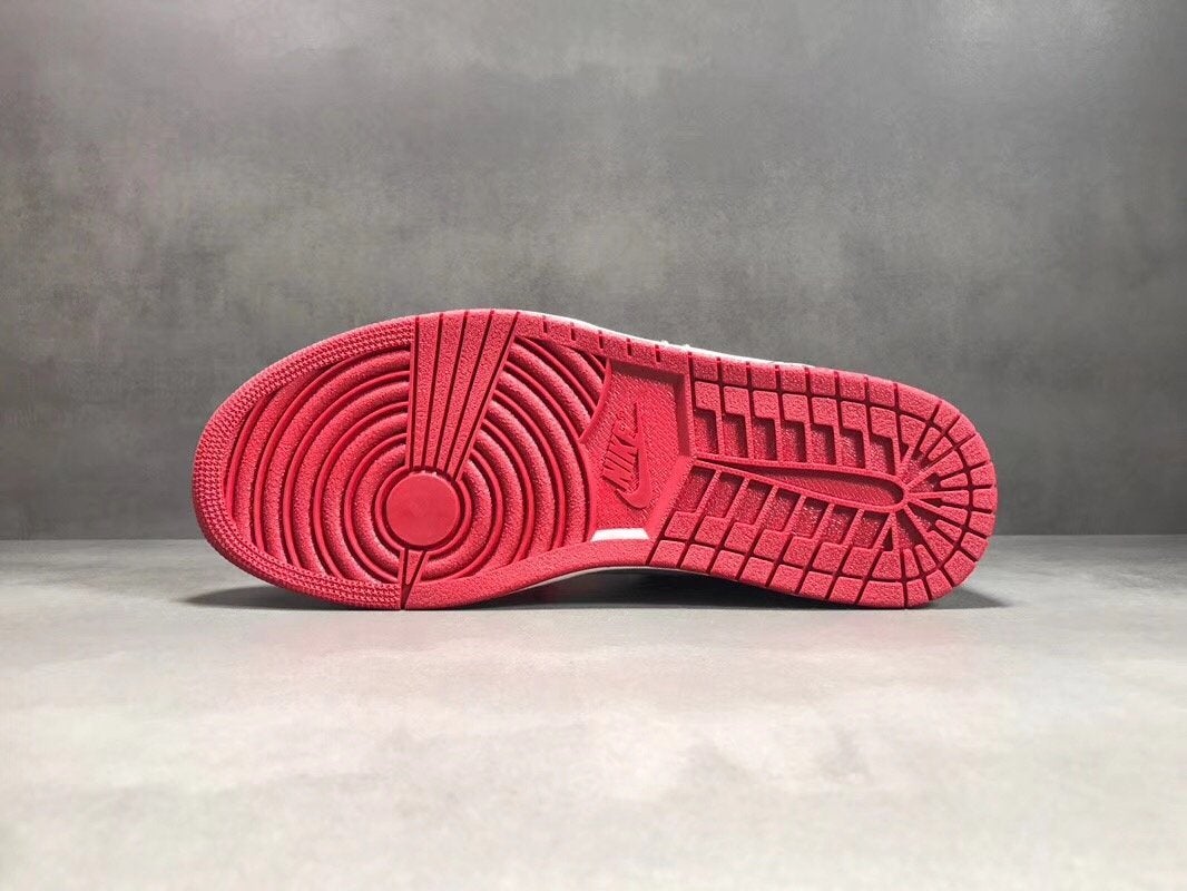 OW x AJ 1 High Chicago Shoes Sneakers – nk000011 - Image 8