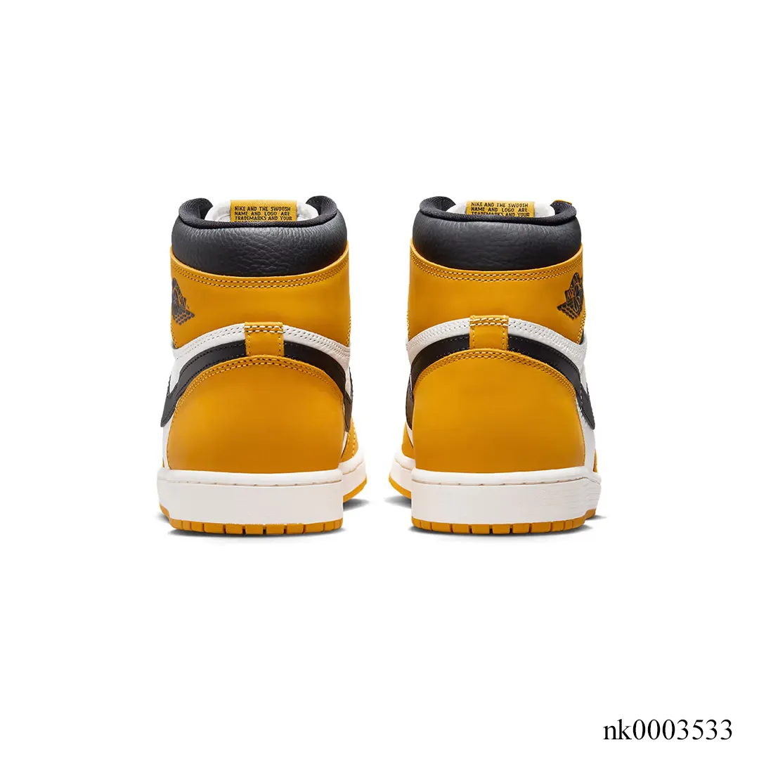 AJ 1 High OG Yellow Ochre Shoes Sneakers - nk0003533 - Image 5