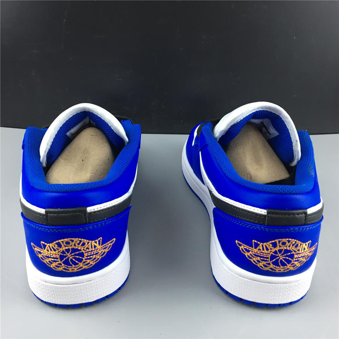 AJ 1 Low Hyper Royal Orange Peel Shoes Sneakers - nk0000141 - Image 5