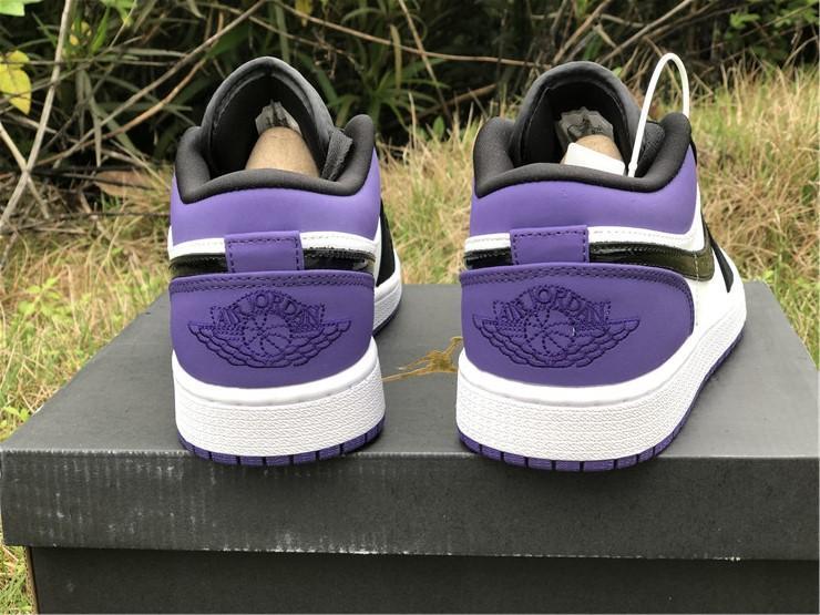 AJ 1 Low Court Purple (GS) Shoes Sneakers - nk0000731 - Image 9