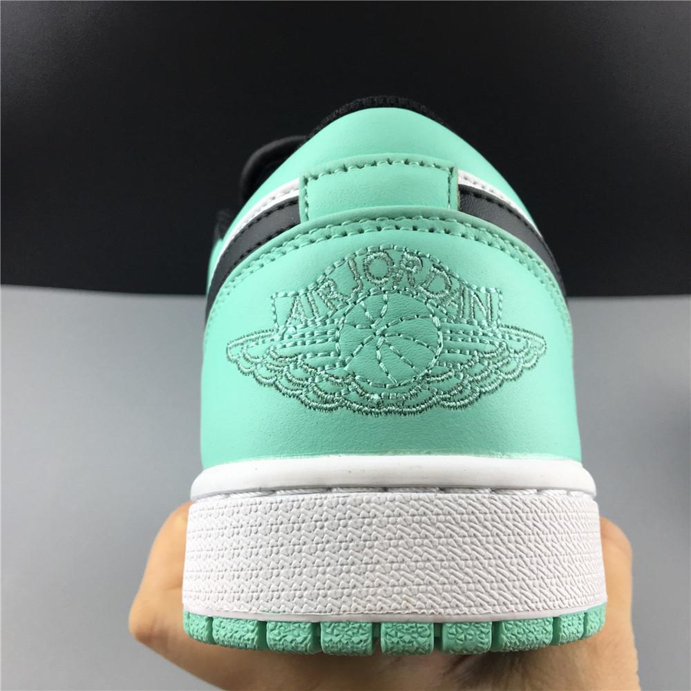 AJ 1 Low Emerald Toe Shoes Sneakers - nk0000142 - Image 2
