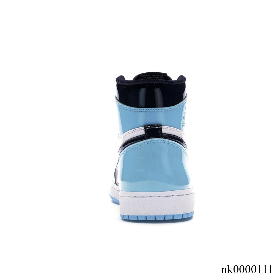 AJ 1 Retro High UNC Patent Shoes Sneakers - nk0000111 - Image 3