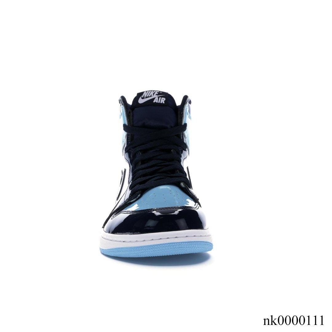 AJ 1 Retro High UNC Patent Shoes Sneakers - nk0000111 - Image 4