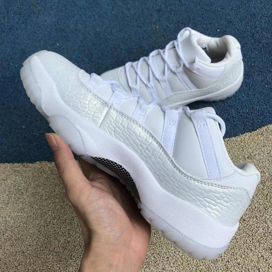 AJ 11 Retro Low Heiress Pure Platinum Shoes Sneakers - nk0000615 - Image 14
