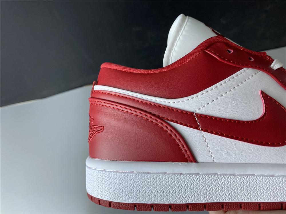 AJ 1 Low Gym Red White Shoes Sneakers - nk0000748 - Image 10