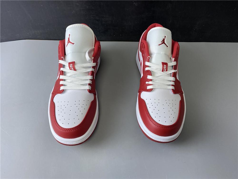 AJ 1 Low Gym Red White Shoes Sneakers - nk0000748 - Image 12