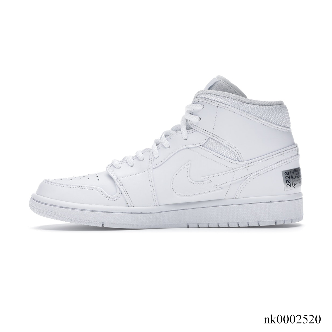 AJ 1 Mid SE Nike Swoosh On Tour 2020 Shoes Sneakers - nk0002520 - Image 2