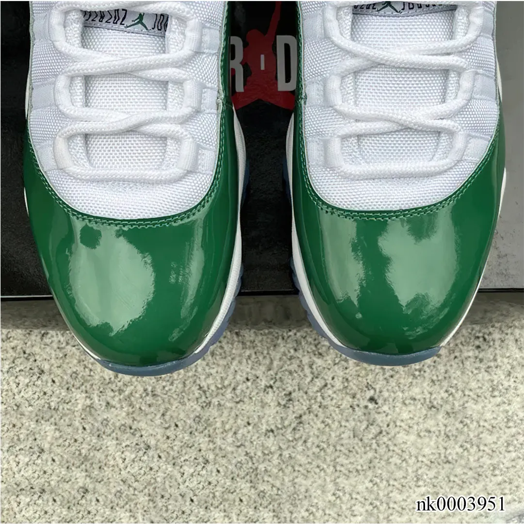 AJ 11 White Green Shoes Sneakers - nk0003951 - Image 5