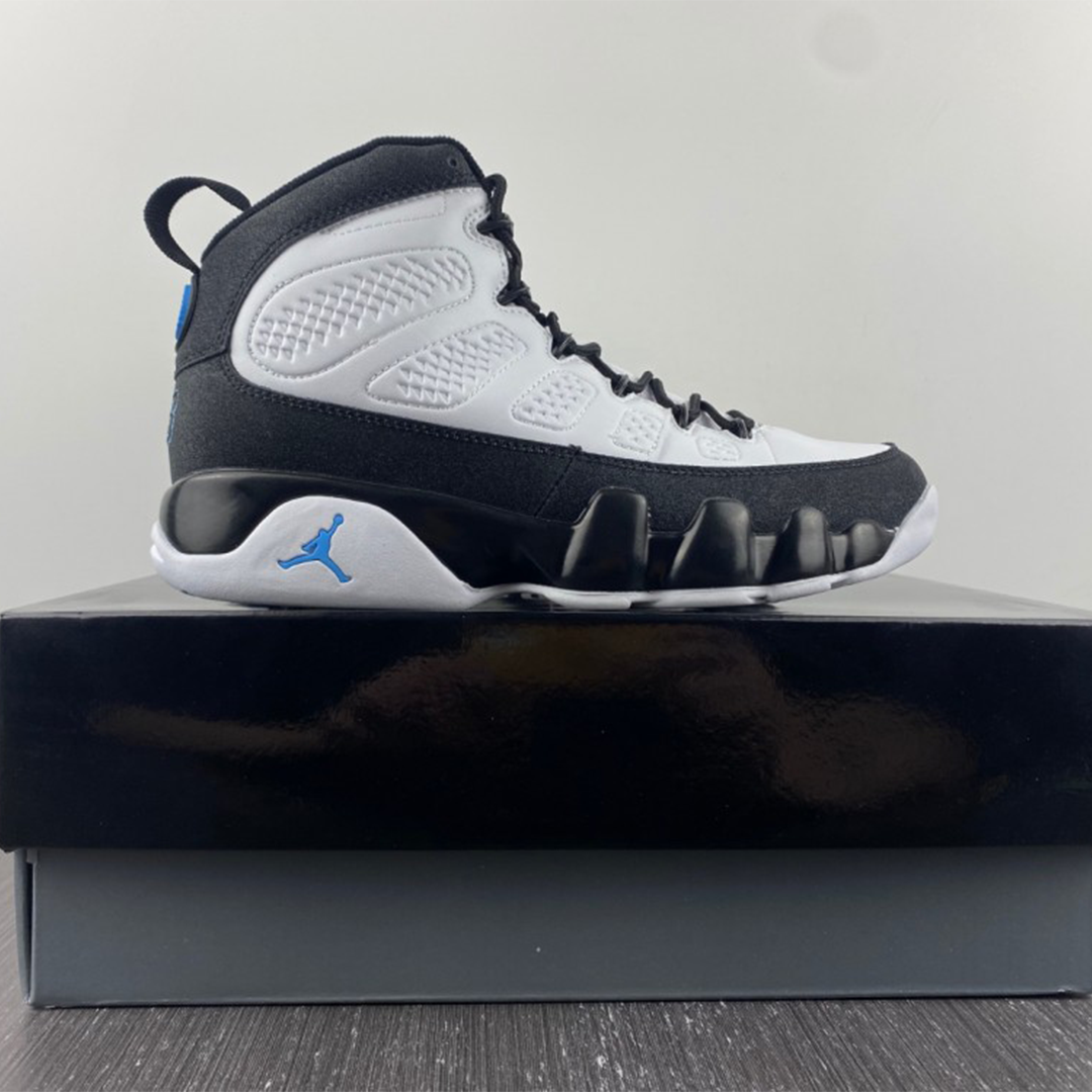 AJ 9 Black University Blue Shoes Sneakers - nk0000819 - Image 14