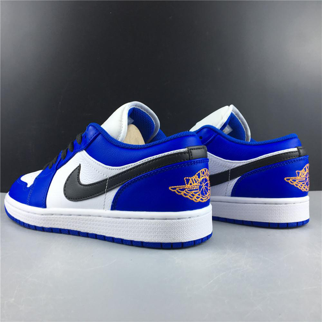 AJ 1 Low Hyper Royal Orange Peel Shoes Sneakers - nk0000141 - Image 3