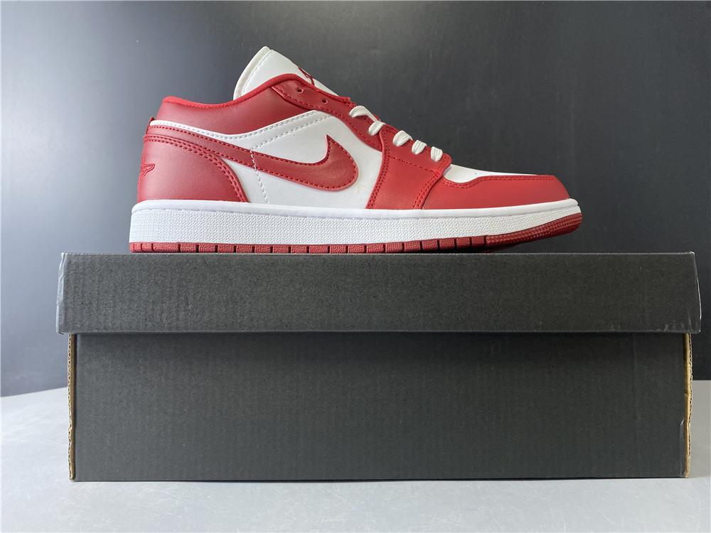 AJ 1 Low Gym Red White Shoes Sneakers - nk0000748 - Image 5