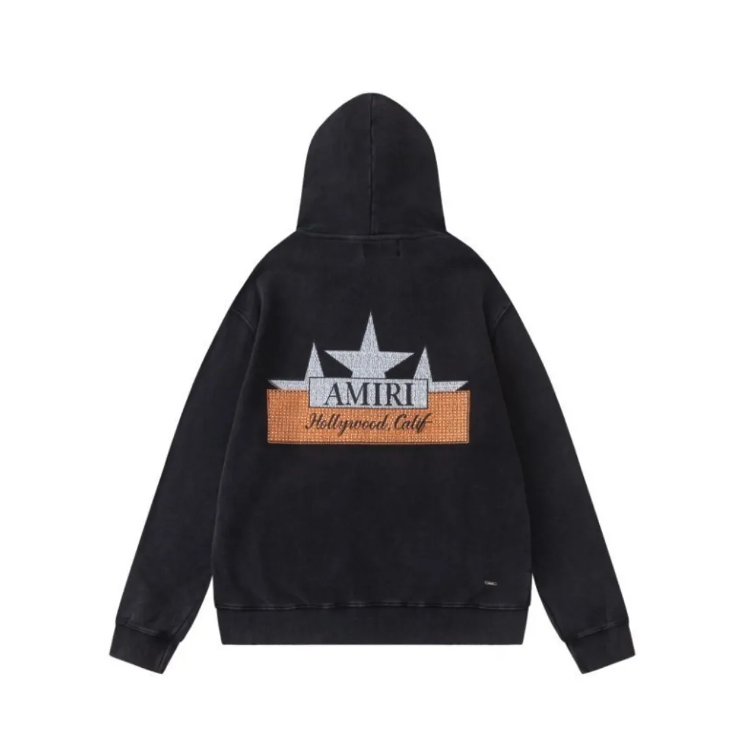 AM Logo Graphic Print Hoodie - AM0005 - Image 2