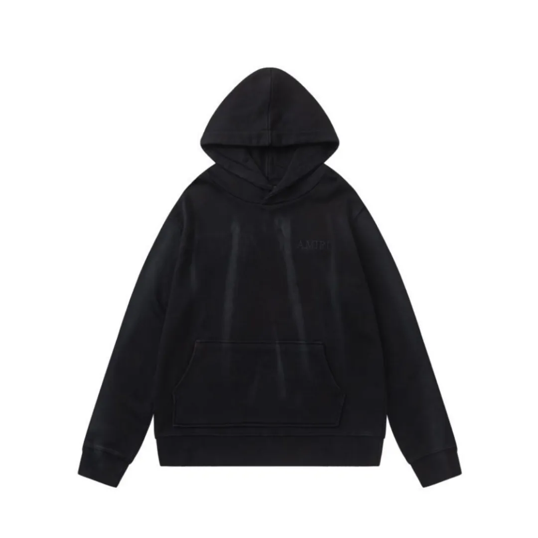 AM Logo Graphic Print Hoodie - AM0007