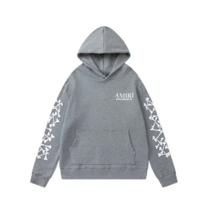 AM Logo Graphic Print Hoodie - AM0012