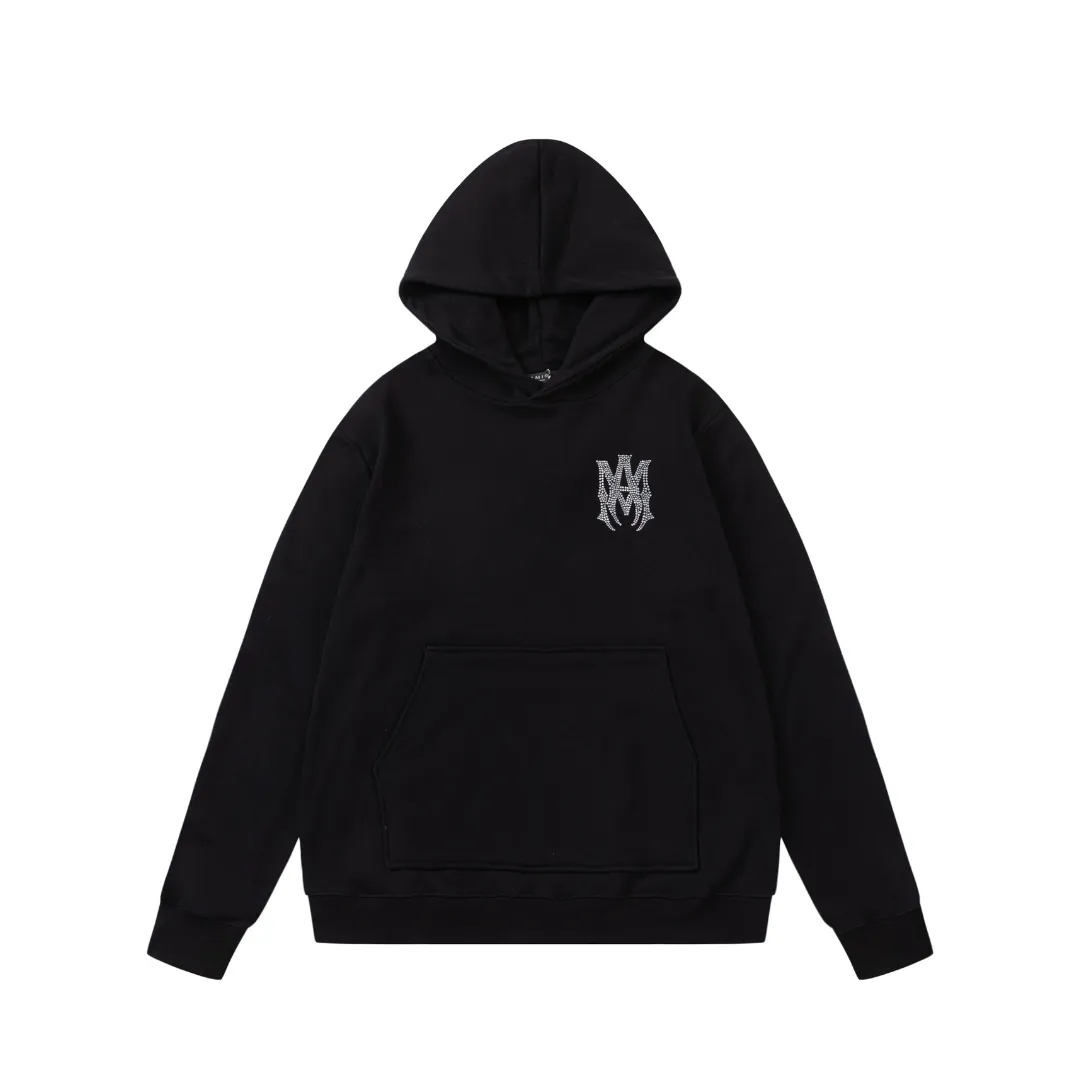 AM Logo Graphic Print Hoodie - AM0021