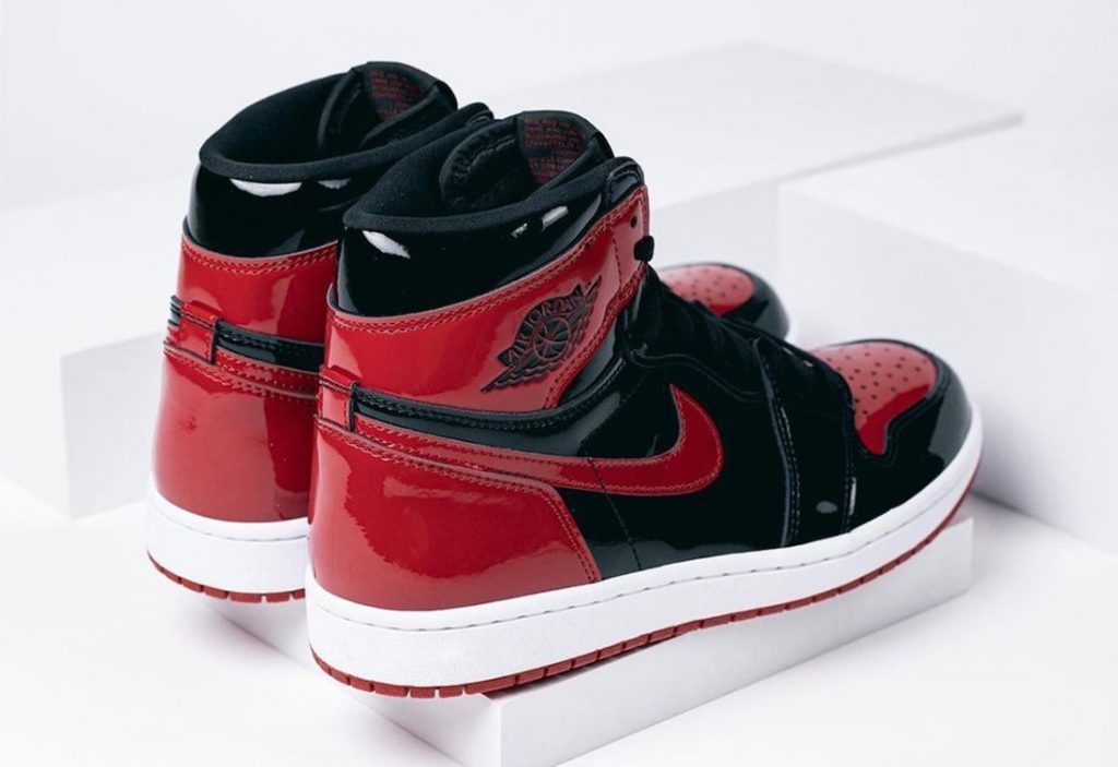 AJ 1 Retro High OG Bred Patent Shoes Sneakers - nk0001651 - Image 5